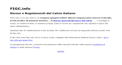 Desktop Screenshot of figc.info
